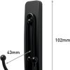 competitive pricing command large matte black double hooks, 2 hooks and 2 command strips, damage free hanging wall hooks with adhesive strips, coat hooks for hanging christmas decorations, holds up to 4 lb one-stop wholesale