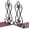 supplier direct artkingdome book ends luxury bookends, retro organizer stand, desk holder racks, school heavy liberary bookshelf decorative bookend 1pair w/padding gift wholesale prices