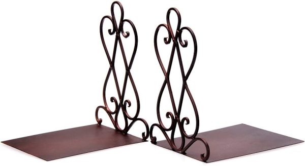 supplier direct artkingdome book ends luxury bookends, retro organizer stand, desk holder racks, school heavy liberary bookshelf decorative bookend 1pair w/padding gift wholesale prices
