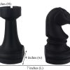 supplier direct decorative bookends chess bookends, black book ends heavy book supports, unique bookends decor for office home desk bookrack, 7"(l) x4(w) x7(h), 1pair/2piece wholesale prices
