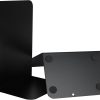 supplier direct 2pcsmetal book ends book ends decorative bookends book ends for shelves book holder (black) wholesale prices