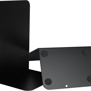supplier direct 2pcsmetal book ends book ends decorative bookends book ends for shelves book holder (black) wholesale prices