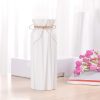 oem/odm services white ceramic vase-flower vase dried flower vase for modern home decor, fit for foyer living room fireplace bedroom kitchen,decent gift, 8.27" h affordable bulk deals