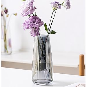 oem/odm services fantesticryan modern glass vase irised crystal clear glass vase for home office decor (neon clear) affordable bulk deals