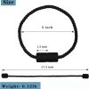 bulk purchase 6 pack black strong magnetic curtain tiebacks outdoor elegant decorative tie backs modern rope tiebacks for drapes window curtain holdbacks for draperies factory discount