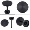 bulk purchase curtain tiebacks 2 pack curtain holdbacks zinc alloy curtain tiebacks wall mounted with screws, decorative curtain holders for drapes stylish black curtain tieback hooks for home office factory discount