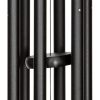 producer to buyer corinthian bells by wind river - 30 inch black wind chime for patio, backyard, garden, and outdoor decor (aluminum chime) made in the usa discounted pricing