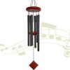 producer to buyer small wind chimes for outside, wind chimes outdoor with 6 tuned tubes, memorial wind chimes for garden, patio and home discounted pricing
