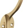 competitive pricing amerock h55465cz | adare double prong decorative wall hook | champagne bronze hook for coats, hats, backpacks, bags | hooks for bathroom, bedroom, closet, entryway, laundry room, office one-stop wholesale