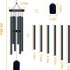 producer to buyer garden wind chimes with 6 aluminum alloy tubes and hook,memorial wind chimes for home decor garden patio outdoor discounted pricing