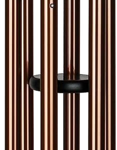 producer to buyer woodstock wind chimes for outside, outdoor decor, garden decor, patio decor, front porch decor, (44") bells of paradise wind chime, bronze gifts (bplbr) discounted pricing