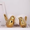 dropship from factory xmgzq 2 pcs gold decor accents,small animal statues,modern home decorative, birds sculpture, ornaments for shelf, bookshelf, coffee table,knick knacks home decor for shelves(gold bird) mass production supply