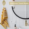 competitive pricing 7pcs leaves wall hooks for hanging heavy duty, gold iron decorative hooks for coat towel hat wall mount hangers racks for bathroom, kitchen, door, wardrobe, farmhouse (include screws) one-stop wholesale