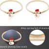 bulk purchase 4 pack christmas curtain tieback buckle aluminum alloy spring design curtain holdback carving design christmas curtain ties for drapes curtain ties backs modern style curtain holdback decor (snowman) factory discount