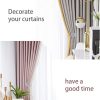 bulk purchase magnetic tiebacks for curtains, 2 pack sparkling crystal flower curtain tiebacks curtain buckle clips with high-elastic spring wire for home office decoration (white) factory discount