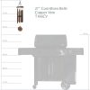 producer to buyer corinthian bells by wind river - 27 inch copper vein wind chime for patio, backyard, garden, and outdoor decor (aluminum chime) made in the usa discounted pricing