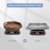 wholesale direct 2 pcs serving tray with handles bohemian decorative tray large ottoman tray for living room blue coffee table tray bulk purchase at factory prices