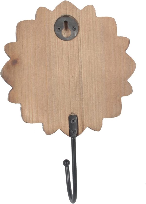 competitive pricing flower towel hooks decorative hooks hanger for hanging clothes, keys, towels - decorative wall mount hook command single rack for entryway, bathroom, kitchen one-stop wholesale