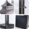custom wholesale needomo lanterns decorative outdoor&indoor, set of 2 large bronze metal lantern decor with glass, candle holder for porch, patio, garden, balcony, wedding, table centerpiece decorations oem/odm services