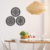 bulk purchase bnesi 3 pieces thickened rustic wood wall decor,modern farmhouse hanging decoration for living room bedroom hallway decor office kitchen wall decoration (modern style) trade price