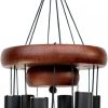 producer to buyer the wind chime co memorial wind chimes, sympathy wind chimes gift for the loss of a loved one, home decor outdoor garden, soothing melodic tones with mute option. discounted pricing