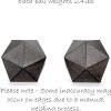 supplier direct ambipolar geometric decorative ball shaped bookends, modern cast iron black bookends for office desk, book shelf, room decor, home office, book stand or organizer, set of 2. antique black wholesale prices