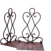 supplier direct artkingdome book ends luxury bookends, retro organizer stand, desk holder racks, school heavy liberary bookshelf decorative bookend 1pair w/padding gift wholesale prices