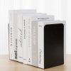 supplier direct 2pcsmetal book ends book ends decorative bookends book ends for shelves book holder (black) wholesale prices