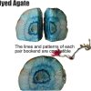 supplier direct amoystone agate geode bookends heavy duty stone book ends decorative bookend holder home office decor with rubber bumpers teal 1 pair, 2-3 lbs wholesale prices