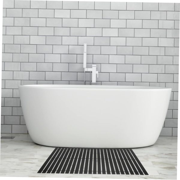 manufacturer direct zerodeko bamboo bath mat wood bath mat doormat outdoor spa decor bathmat non- doormat tub mat shower rugs bamboo rug bamboo mat black wooden non- mat bamboo bathroom mat trade price