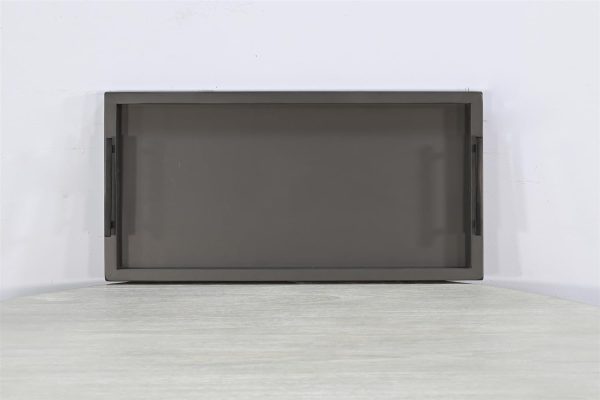 wholesale direct sunny designs rectangular tessa wood dining table tray bulk purchase at factory prices