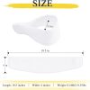 bulk purchase nicetown strong magnetic curtain tiebacks - modern simple style curtain ties backs holdbacks holders for indoor/outdoor curtains (white, 18.5 x 4 inches, set of 4) factory discount