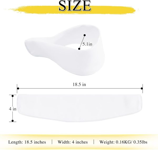 bulk purchase nicetown strong magnetic curtain tiebacks - modern simple style curtain ties backs holdbacks holders for indoor/outdoor curtains (white, 18.5 x 4 inches, set of 4) factory discount