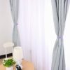 bulk purchase uxcell 4pcs curtain tiebacks, 58cm/23 braided drapery holdback holder decorative rope tie back, purple/silver factory discount