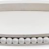 wholesale direct auldhome wood beaded tray (white), decorative farmhouse style oval wooden tray bulk purchase at factory prices