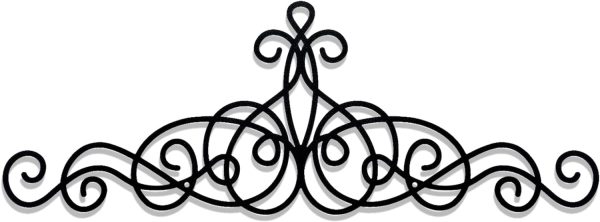 factory direct zhengmy metal wall decor small traditional metal scroll wall art decor rustic iron wall medallion metal scroll wall art small iron metal wall plaque for home living room decoration(black) volume discount