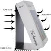 supplier direct 2pcsmetal book ends book ends decorative bookends book ends for shelves book holder (black) wholesale prices
