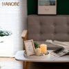wholesale direct hanobe decorative serving tray round: farmhouse coffee table tray for ottoman boho wooden centerpiece rustic white washed mandala home decor living dining room kitchen counter display bulk purchase at factory prices