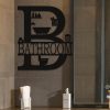 factory direct xort metal bathroom wall decor, farmhouse metal bathroom wall art, funny bathroom sign for modern home hanging decorations. (black - 12 x 14 inch) volume discount