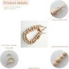 bulk purchase decoazul curtain tiebacks - curtain holdbacks - boho curtain tiebacks - farmhouse curtain holder - wood bead curtain ties - curtain tie backs - curtain hooks - curtain holder - wood curtain holdbacks factory discount
