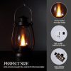 custom wholesale mini lanterns 6-pcs led small lanterns decorative indoor outdoor hanging lantern decorative candle lanterns farmhouse decor for weddings western camping party halloween christmas decorations oem/odm services