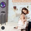 producer to buyer solar tree of life wind chimes, memorial gift for mom, wind chimes for outside, sympathy wind chimes for loss of loved one, condolence gift, outdoor garden decor discounted pricing