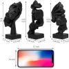 dropship from factory 3 pcs thinker statue, silence is gold abstract art figurine, no hear no see no speak modern home resin sculptures decorative objects decor for home office bookshelf desktop(black) (a-41) mass production supply
