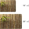 manufacturer direct bamboo 3d printed outdoor bath mat cute bathroom rugs funny non slip bathtub decor mats super absorbent floor carpet machine washable quick dry bahtmat for tub, shower, bedroom 20"x32" trade price