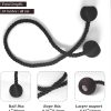 bulk purchase hion magnetic curtain tiebacks black 2pcs, curtain tiebacks buckles holdbacks holders hooks clip for home outdoor bedroom office decorative curtain factory discount
