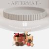 wholesale direct decorative tray for coffee table tray decor, concrete gray round tray home decor tray, table trays decorative, bandejas decorativas, centerpiece tray bulk purchase at factory prices
