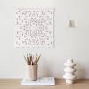 bulk purchase wall décor art, carved wooden wall panel hanging decor, decorative carved floral-patterned distressed white mdf wall panel for iving room bedroom, 12" x 12" trade price