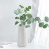 oem/odm services ceramic vase for home decor,copotea 8 inch white flowers vase, modern cylinder vase for centerpieces entryway shelf living room table decor affordable bulk deals