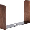 supplier direct pandapark wood,non-skid bookend for shelves,heavy duty,book stand for cds,1 pair wholesale prices