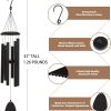 producer to buyer wind-chimes-outdoor-large-decor, deep tone soothing melodic tones windchimes, wind chimes for outside, memorial wind chimes best gift for mom women grandma neighbors（32" black） discounted pricing